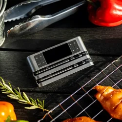 Funnordic Hws BBQ Wireless Meat Thermometer 2 Probe