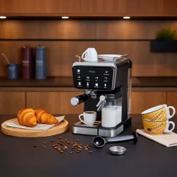  h�ws semi-automatisk espresso 7-i-1, 20 bar