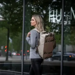 Amaroq Retro Duffle Bag 45L Khaki
