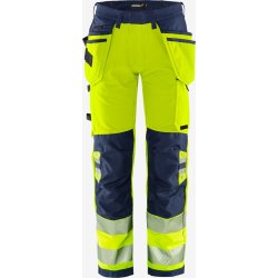 Fristads HIGH VIS GREEN H�NDV�RKER STRETCHBUKS