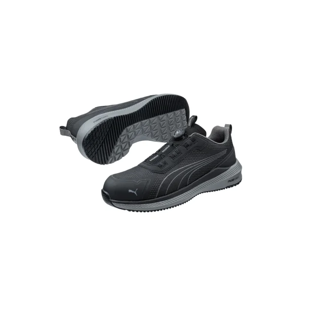 PUMA SLIDE BLACK DISC S1PS SIKKERHEDSSKO