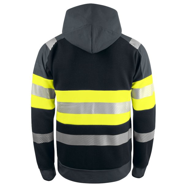 ProJob 6122 SWEATJAKKE MED H�TTE KLASSE 1