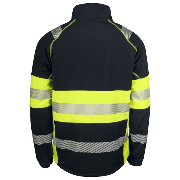 ProJob 6443 SOFTSHELL JAKKE EN ISO 20471 KLASSE 1