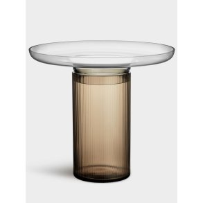 Orrefors Ensemble vase brown/grey 220mm