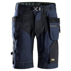 Snickers Arbejdsshorts+ med hylsterlommer Navy/sort 46