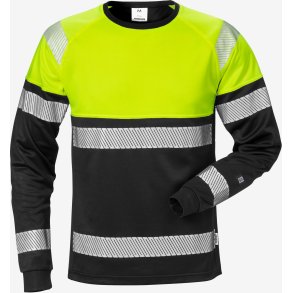 FRISTADS HI VIS LANGRMET T-SHIRT