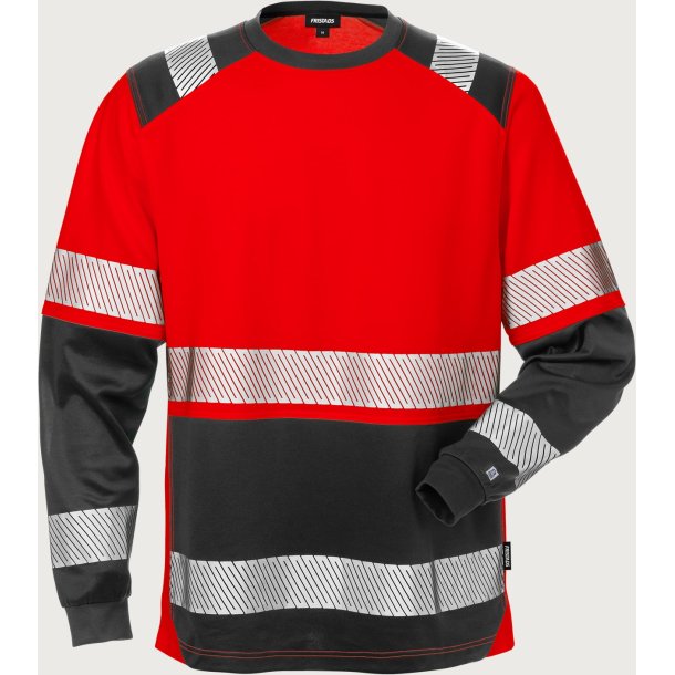 Fristads HI VIS LANG�RMET T-SHIRT KL.2 7457