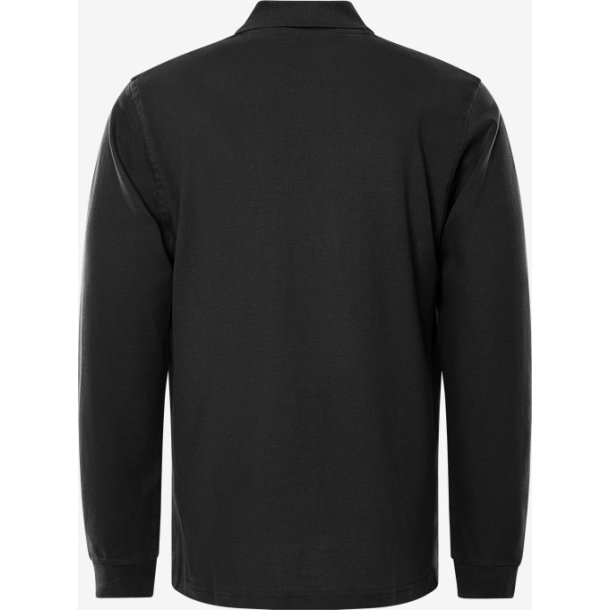 FRISTADS Acode Poloshirt med lange �rmer, herre