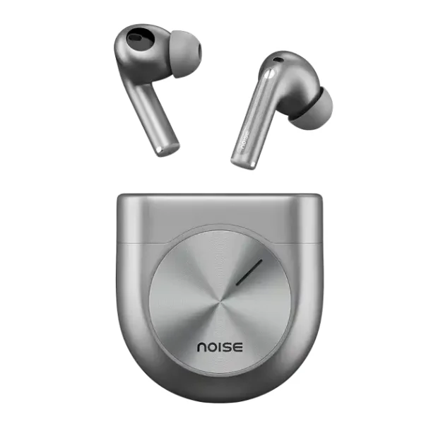 FunNordic Noise Master Buds ANC in-ear h�retelefoner, silver