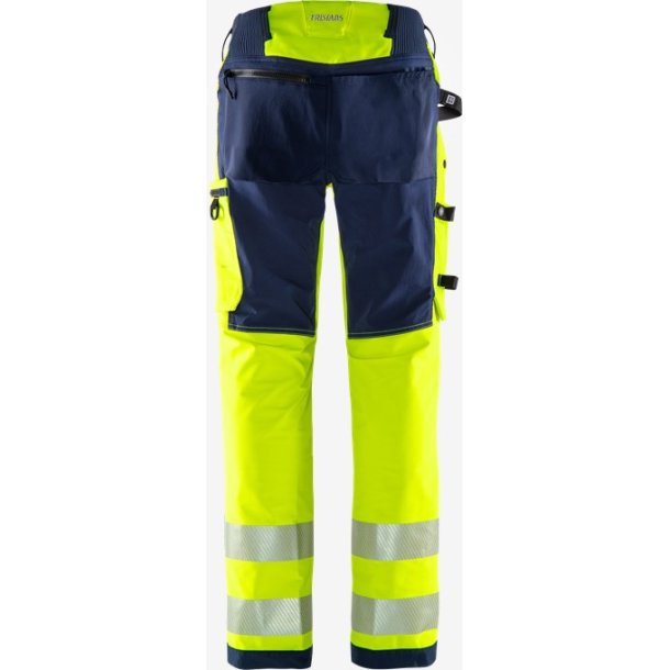 Fristads HIVIS GREEN STRETCHBUKSER KLASSE 2 2645 GSTP