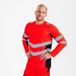 F. Engel Safety Langrmet T-Shirt