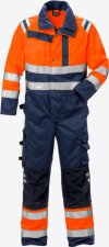 High Vis orange/navy,S