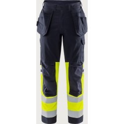 Fristads FLAMESTAT HIGH VIS STRETCH H�NDV�RKERBUKSER KL.1 2163 ATHF