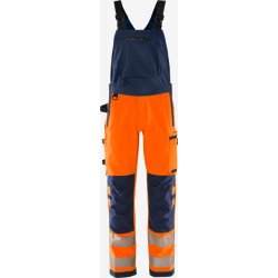 Fristads HiVis Green stretch overalls klasse 2 1031 GSTP High Vis orange/navy C66