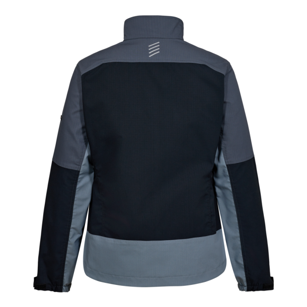 F. Engel Entire dame arbejdsjakke med 2-vejs str�k