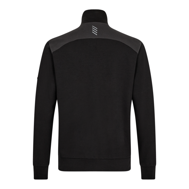 F. Engel Entire sweat cardigan med krave