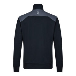 F. Engel Entire sweat cardigan med krave