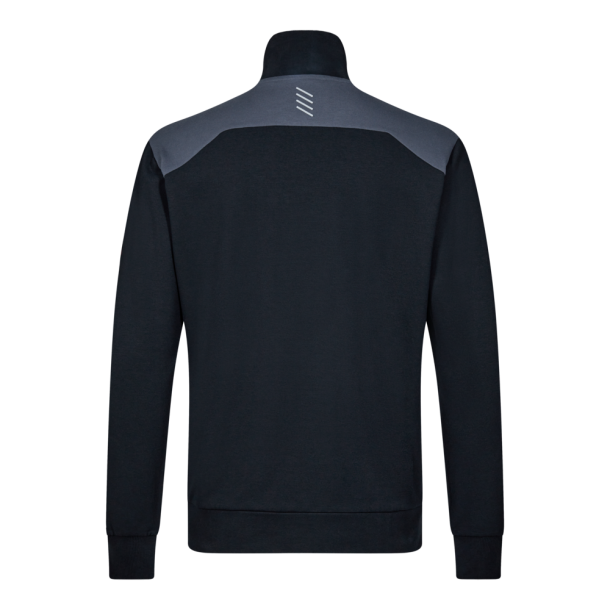 F. Engel Entire sweat cardigan med krave