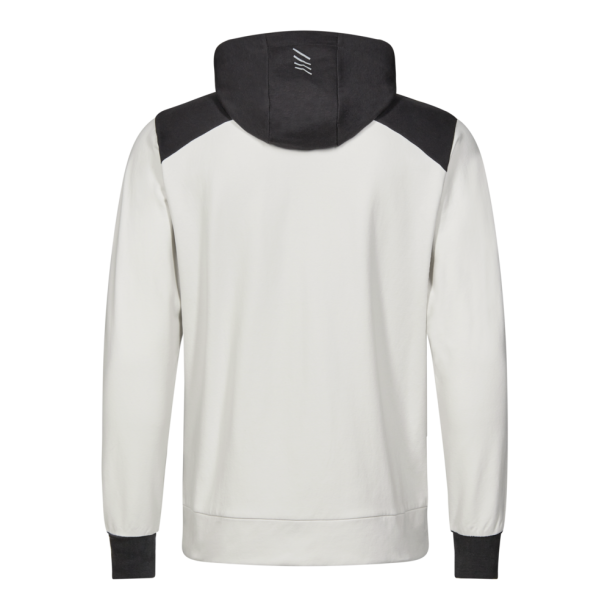F. Engel Entire sweat cardigan med h�tte