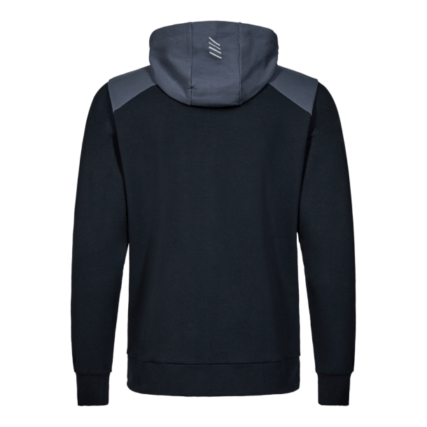 F. Engel Entire sweat cardigan med h�tte