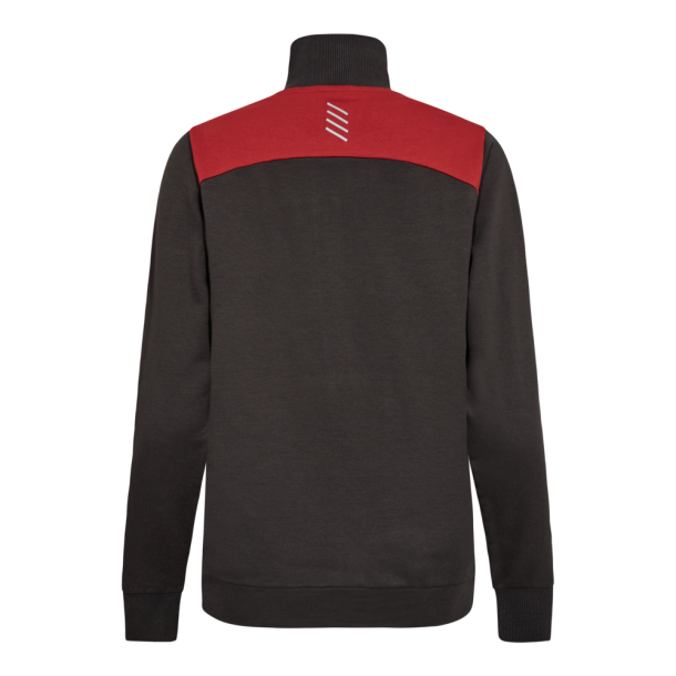 F. Engel Entire dame sweat cardigan med krave