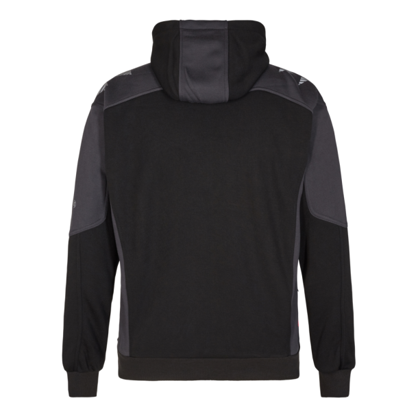 F. Engel Galaxy sweat cardigan med h�tte