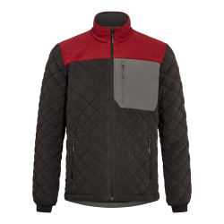 F. Engel Entire quiltet fleecejakke