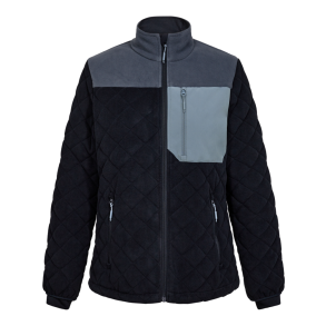 F. Engel Entire dame quiltet fleecejakke