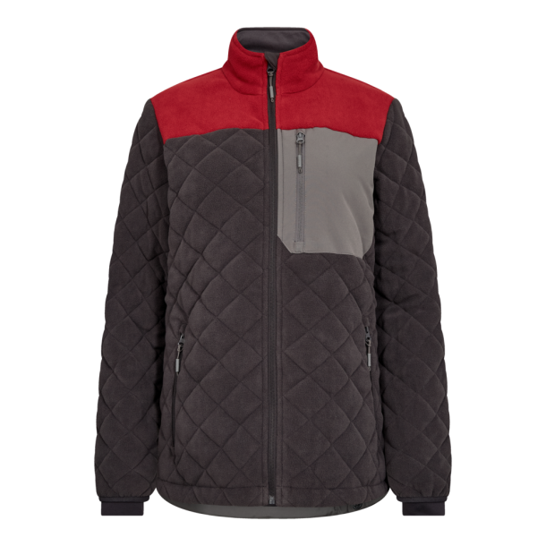 F. Engel Entire dame quiltet fleecejakke