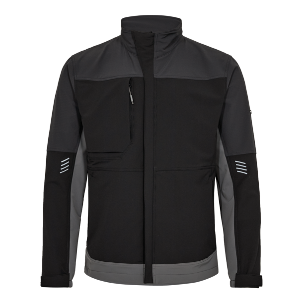 F. Engel Entire arbejdsjakke med 4-vejs strk