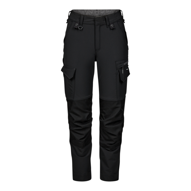 F. Engel Dame Entire arbejdsbukser med 4-vejs str�k