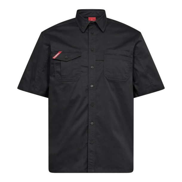 F. Engel Extend kortrmet skjorte med strk