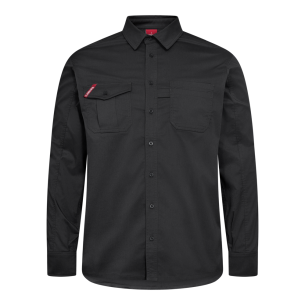 F. Engel. Extend langrmet skjorte med strk