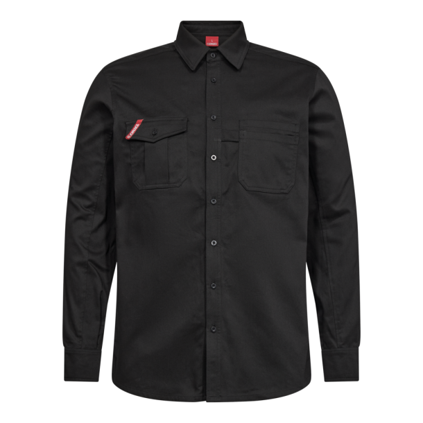 F. Engel Extend bomuld skjorte