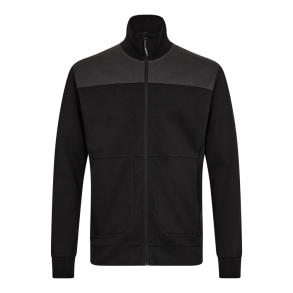 F. Engel Entire sweat cardigan med krave