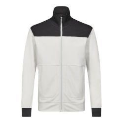 F. Engel Entire sweat cardigan med krave