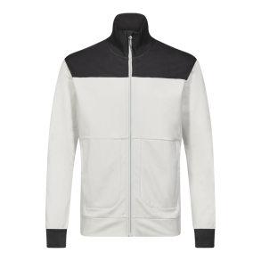 F. Engel Entire sweat cardigan med krave