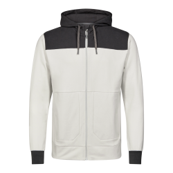 F. Engel Entire sweat cardigan med h�tte