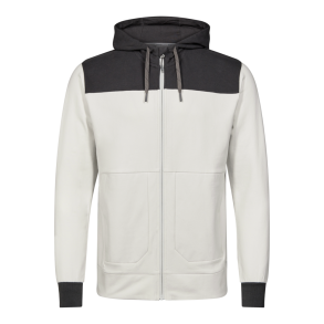 F. Engel Entire sweat cardigan med h�tte