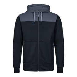 F. Engel Entire sweat cardigan med h�tte