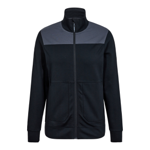 F. Engel Entire dame sweat cardigan med krave