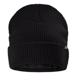 F. Engel Strikket hue med perlestrik effekter