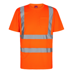 F. Engel Safety T-shirt med brystlomme