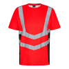 High Vis Rød/sort,XS