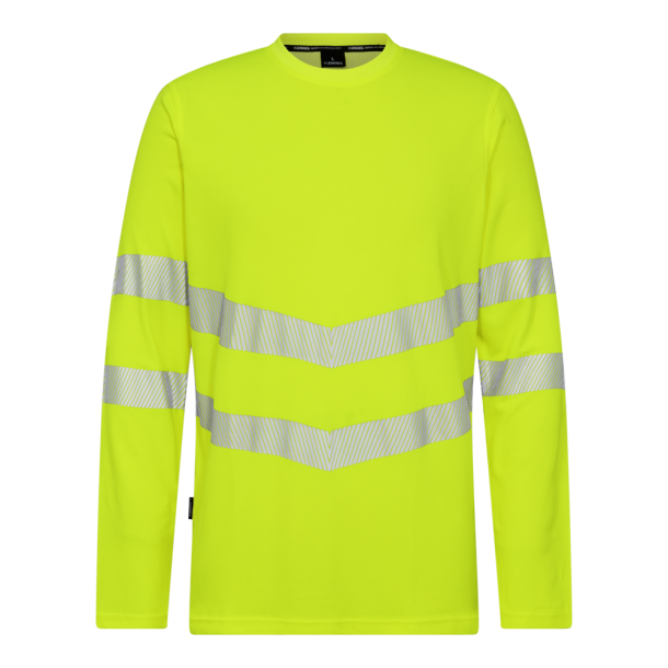 F. Engel Safety langrmet T-shirt