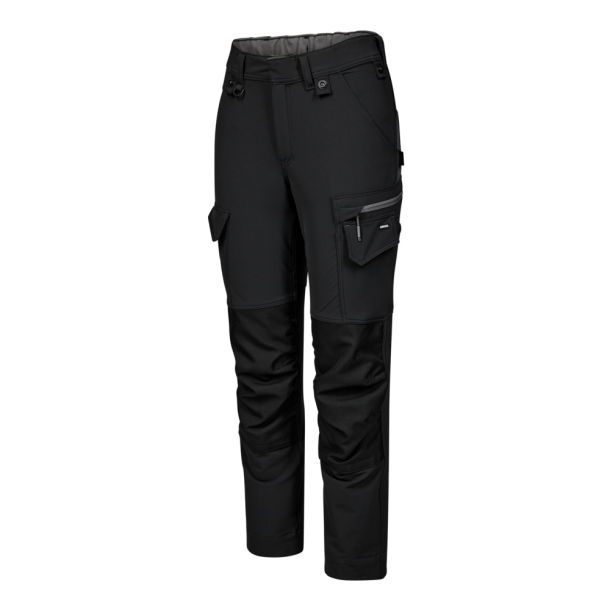 F. Engel Dame Entire arbejdsbukser med 4-vejs str�k