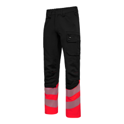F. Engel Safety arbejdsbukser med 4-vejs str�k