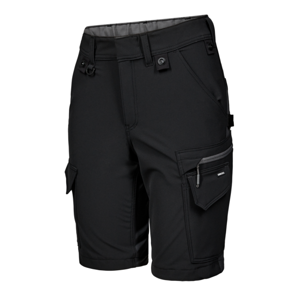 F. Engel Dame Entire arbejdsshorts med 4-vejs str�k