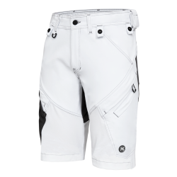 F. Engel X-treme h�ndv�rkershorts med 4-vejs str�k 116 Hvid