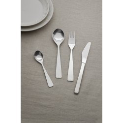 Stelton MAYA middagsbestik 24 stk. steel